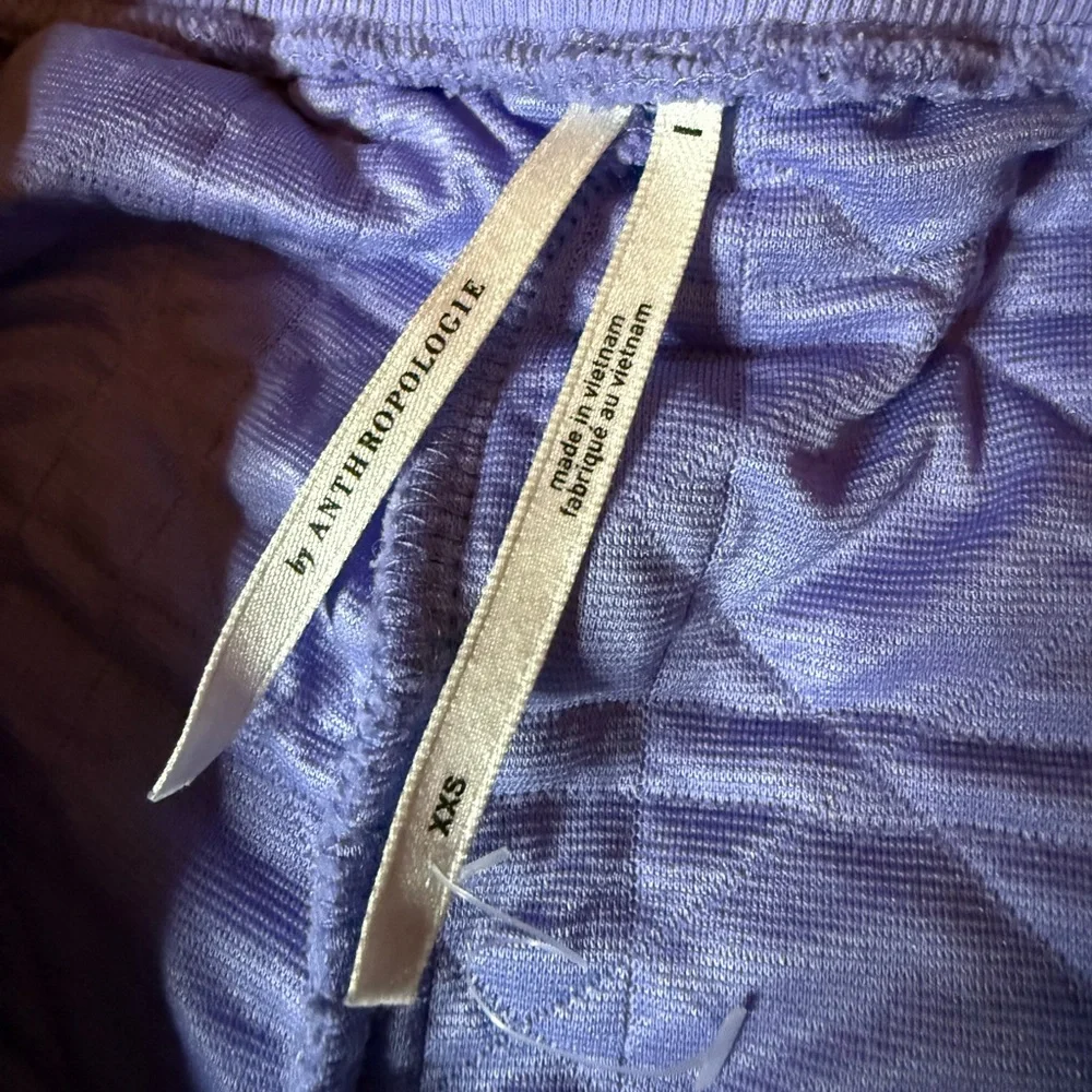 Anthropologie‎ Purple Quilted Shorts 💜